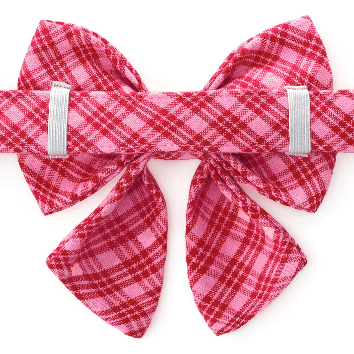 Heather Taylor Home x TFD Katherine Plaid Valentine Lady dog bow