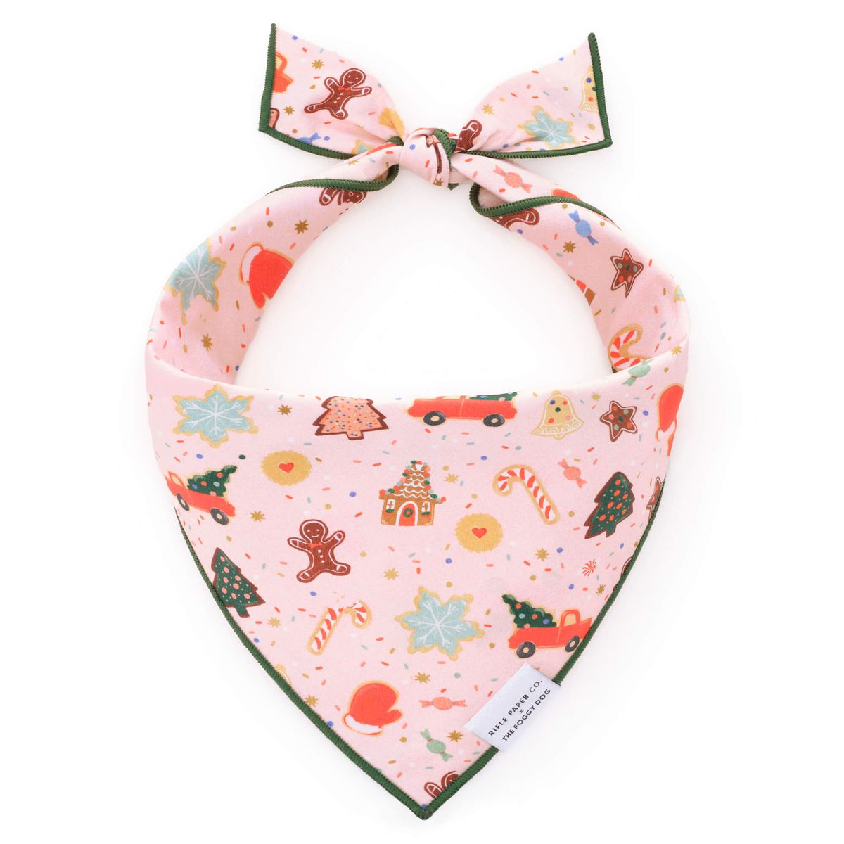 Gewehrpapier Co. X TFD Holiday Cookies Hund Bandana