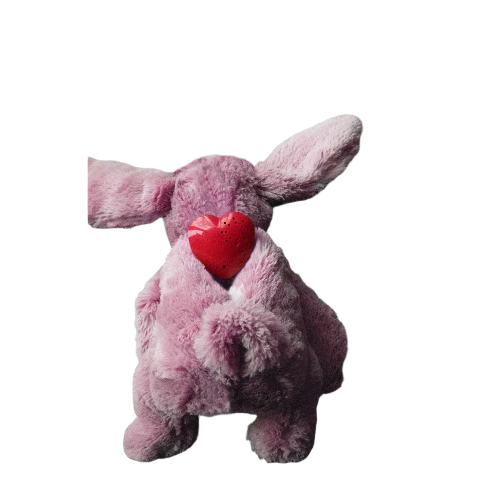 Roger the cute Rabbit - roze