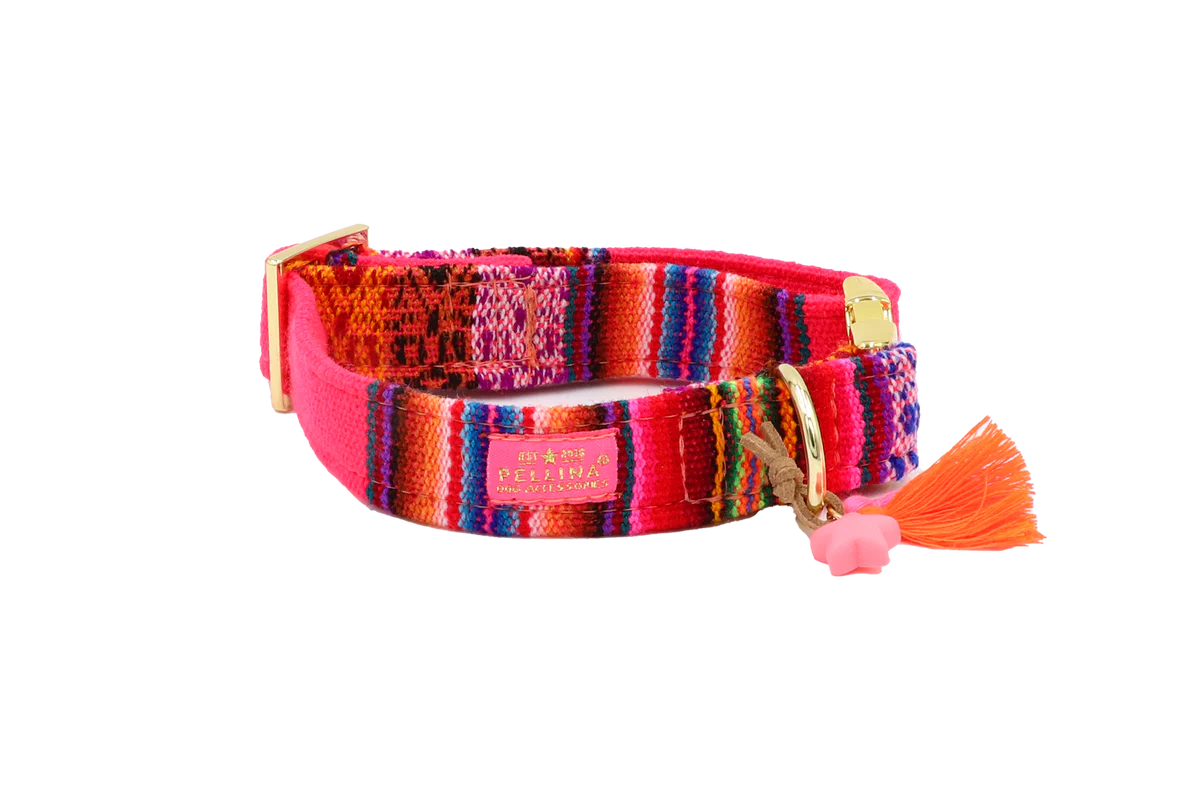 Bohemian Neon Watermelon halsband