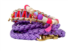 Flower Collection - Lavender hugs halsband