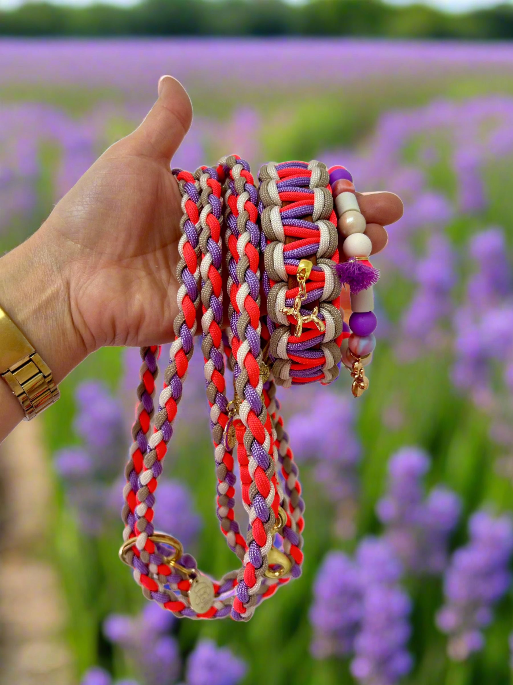 Blumensammlung - Lavendelumarmungen Leiband