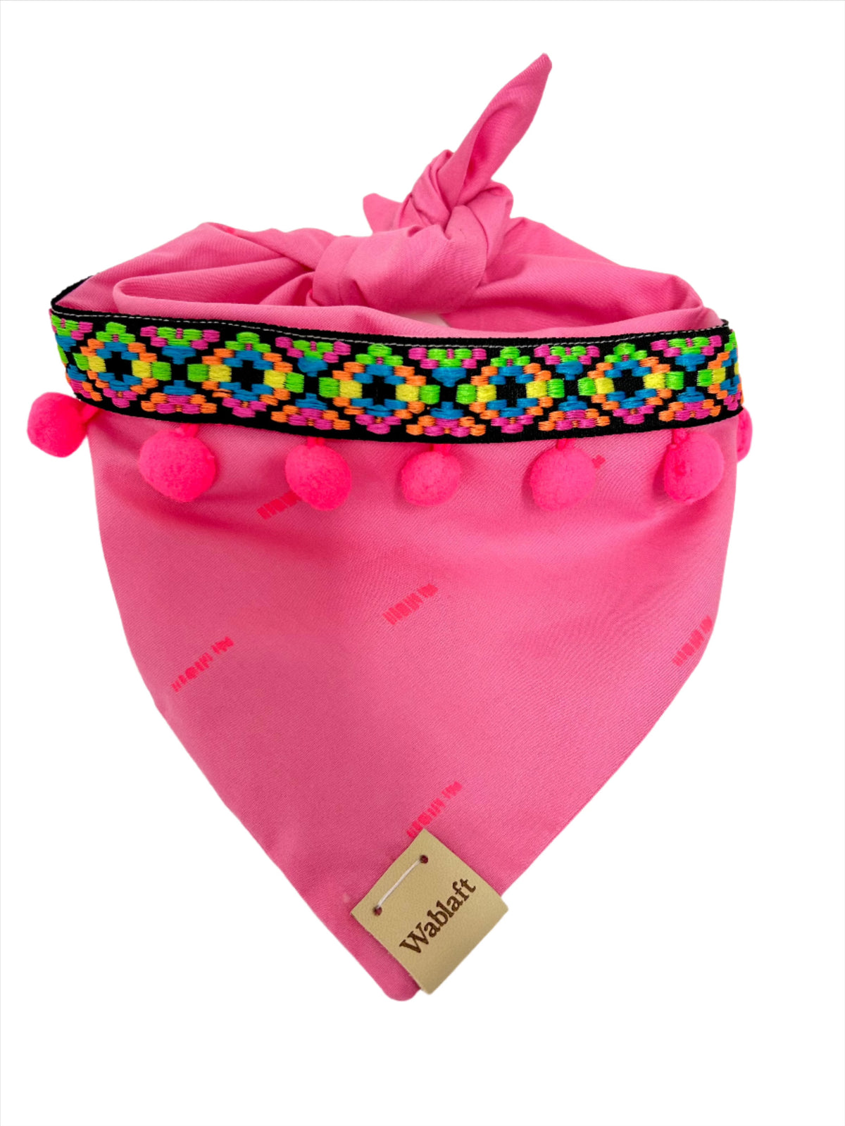 Bohemian Pink Bandana