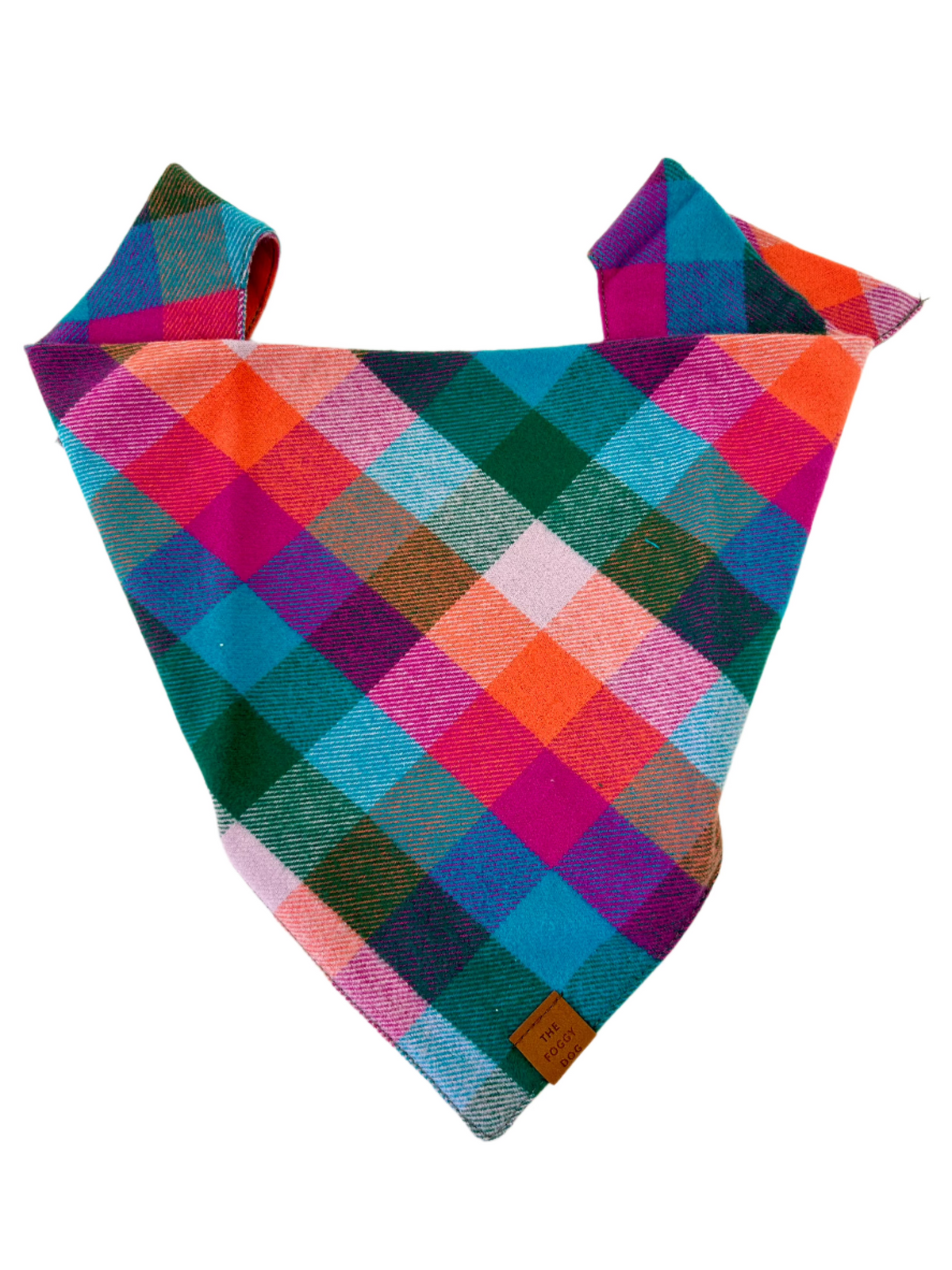 Color Pop Plaid Flannel Bandana