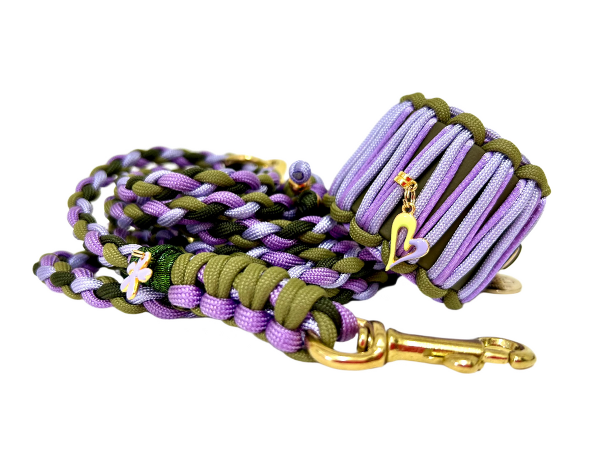 Lavender Daisy Italian Greyhound halsband