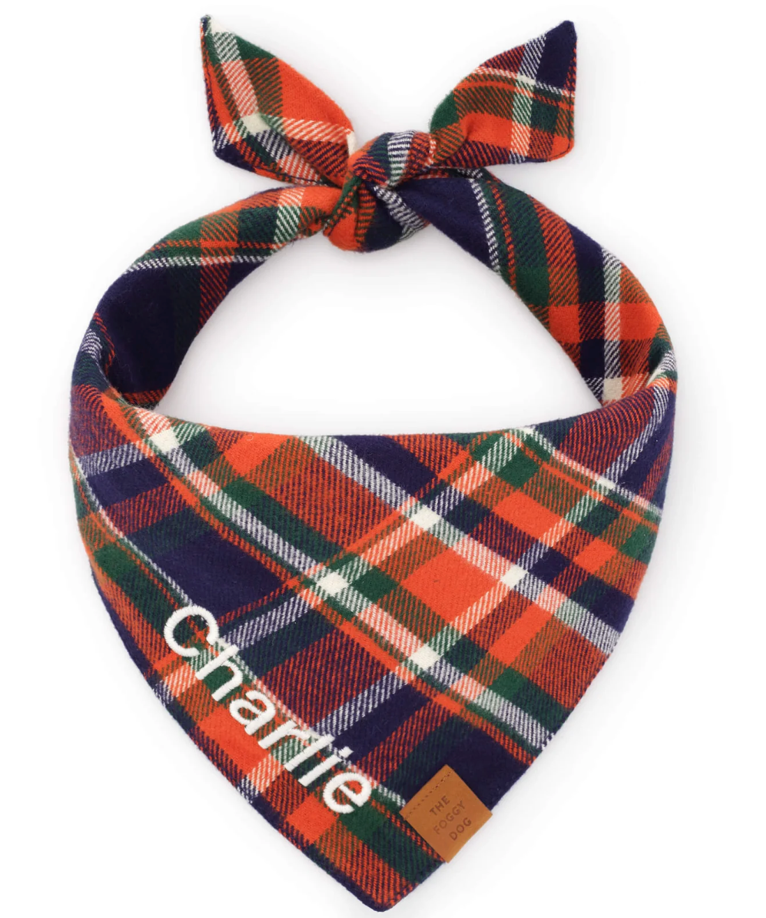 Dakota plaid flannel bandana