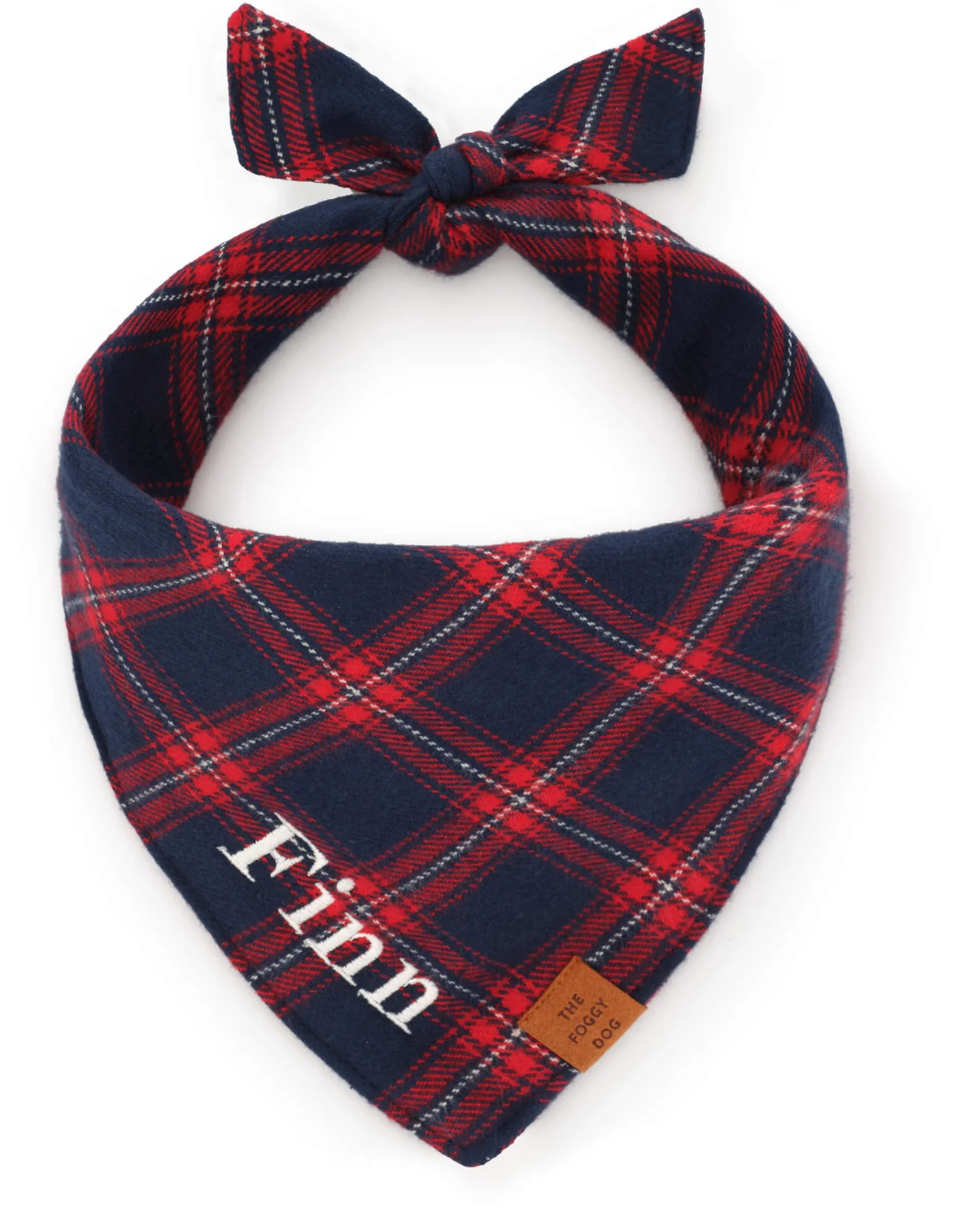 Kingston plaid flannel bandana